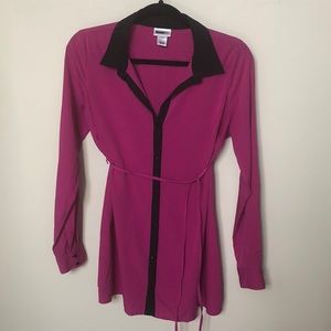 Motherhood Maternity Fusia shirt